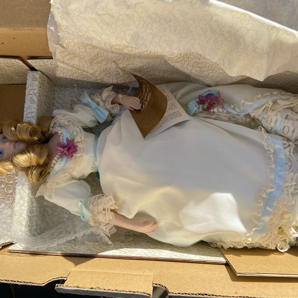 New new never used, has tag. Vintage, beautiful, it comes from original box . - Picture 7 of 8